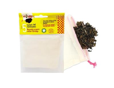 Ah! Table! Thee zakjes - 9 x 9cm - 5st Ah! Table! Thee zakjes - 9 x 9cm - 5st