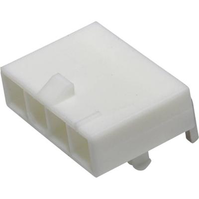 Molex 39303046 Female header, inbouw (standaard) Totaal aantal polen: 4 Rastermaat: 4.2 mm Inhoud: 1 stuk(s) Bag Molex 39303046 Female header, inbouw (standaard) Totaal aantal polen: 4 Rastermaat: 4.2 mm Inhoud: 1 stuk(s) Bag