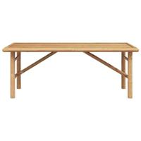 Salontafel Bruin 110 x 50 x 43 cm Bamboe - thumbnail