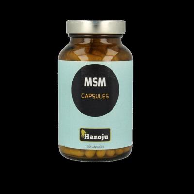 Hanoju MSM methyl 500mg 150 Vegetarische capsules Hanoju MSM methyl 500mg 150 Vegetarische capsules
