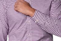 Trachten Blouse Oktoberfest Paars - thumbnail