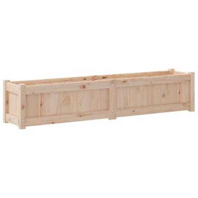 VidaXL Plantenbak 150x31x31 cm massief grenenhout VidaXL Plantenbak 150x31x31 cm massief grenenhout