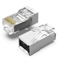 Connector RJ45 Vention IDCR0-100 Zilverkleurig - thumbnail
