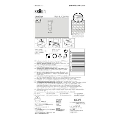 Braun 20s cruzer 2000 series combipack