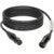 Klotz M2 3XM2T1M010 microfoonkabel Neutrik XLR 1m zwart - thumbnail
