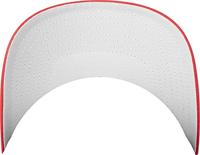 Flexfit FX6511 Flexfit Mesh Trucker Cap - Red - S/M - thumbnail