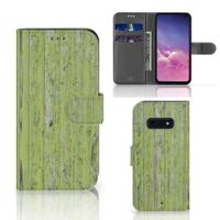 Samsung Galaxy S10e | Book Style Case | Green Wood | Portemonnee hoesje - thumbnail