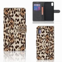 Apple iPhone Xs Max | Telefoonhoesje | Met pasjeshouder | Leopard - thumbnail