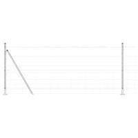 Weidehekwerk Zilver 25 x 1 m Gegalvaniseerd staal - thumbnail