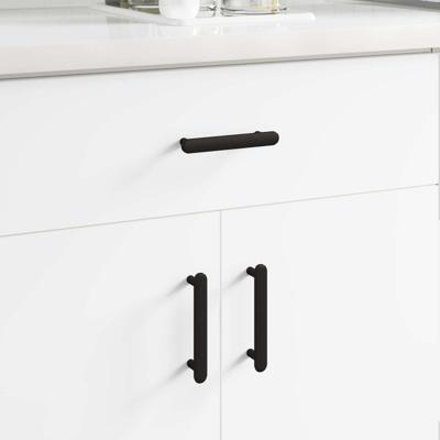 Kasthandgreep 2 pcs Zwart 121 x 16.6 x 28.3 mm IJzer