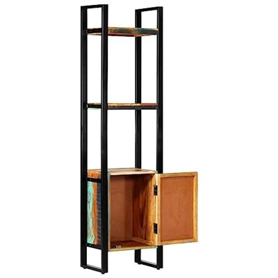 Boekenkast 45x30x171 cm massief gerecycled hout