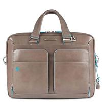 Piquadro CA2849B2/N notebooktas Tas met bovensluiting Zwart - thumbnail