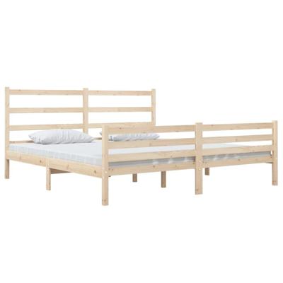Bedframe massief grenenhout 140x190 cm