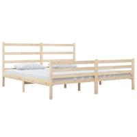 Bedframe massief grenenhout 140x190 cm - thumbnail