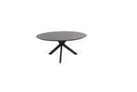Locarno dining tafel antraciet HPL slate dia. 160 cm 4SO - 4so - thumbnail