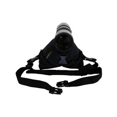 Buteo Photo Gear bean bag 1 zadelmodel zwart met draagriem