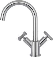 Ben Accross Wastafelkraan draaibaar chroom - thumbnail