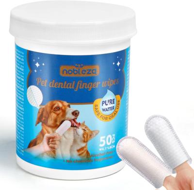 Nobleza Gebitsreinigingsdoekjes - Vingerpads - 50 Stuks