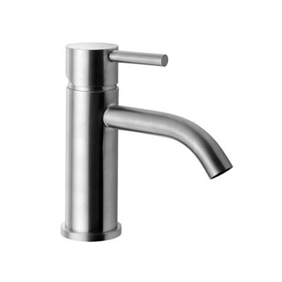 Wastafelmengkraan Sapho Minimal 1-hendel Gebogen 15.8 cm RVS Sapho Wastafelmengkraan Sapho Minimal 1-hendel Gebogen 15.8 cm RVS Sapho