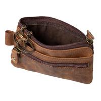 Alassio JU-42242 Sleuteletui 7,5x10x1cm Leer Bruin - thumbnail