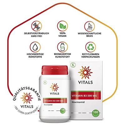 Vitamine B3 500 mg - 100 capsules - thumbnail
