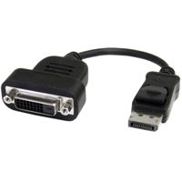 StarTech.com DisplayPort naar DVI-adapter - Actieve conversie - 1920 x 1200 - DisplayPort (DP) naar DVI (DVI-D) actieve converter adapter Single Link voor DVI-D monitor (DP2DVIS) - thumbnail