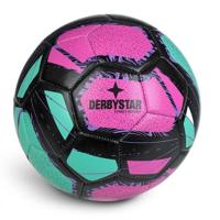 Derbystar Voetbal Street Soccer Groen pink zwart V22 1547 - thumbnail