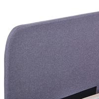 Bedframe stof lichtgrijs 180x200 cm - thumbnail