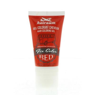 Hairgum Fix Color Hair Coloring Gel Red 30ml