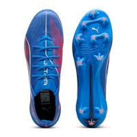 PUMA Ultra 6 Ultimate Gras Voetbalschoenen (FG) Blauw Wit Felrood - thumbnail