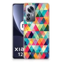 Xiaomi 12 Pro | TPU bumper | Geruit - thumbnail