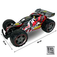 Gear2Play op afstand bestuurbare Skull Racer raceauto - 1:10 - thumbnail