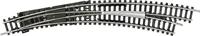 N Minitrix rails T14948 Gebogen wissel, Rechts 30 ° 1 stuk(s) - thumbnail