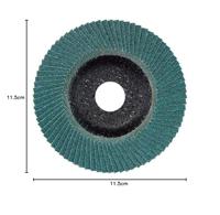 Metabo 624247000 Lamellenschijf Boordiameter 22.23 mm 10 stuk(s) - thumbnail