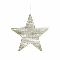 Kerstster Metaal Champagne Ø40cm - thumbnail