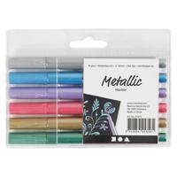 Creativ Company Markers metallic, 6st. - thumbnail