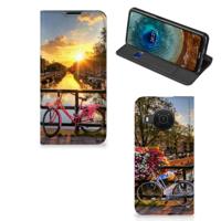 Nokia X20 | X10 | Book Cover | Amsterdamse Grachten - thumbnail
