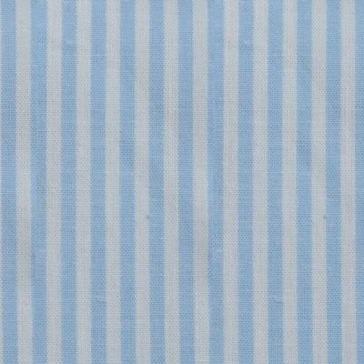 Vaessen Creative • coco-ton katoen stof 45x50cm basic lichtblauw gestreept