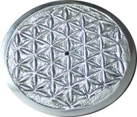 Metalen Wierookhouder - Flower of Life - thumbnail