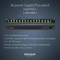 Netgear GS316EP switch - thumbnail