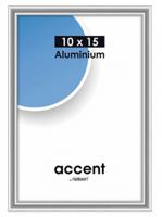 Nielsen Design nielsen fotolijst 51223 accent glanzend zilver 10x15 cm - thumbnail