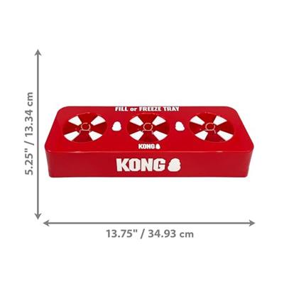 KONG FILL / FREEZE TRAY SILICONE 35X13,5X7 CM KONG FILL / FREEZE TRAY SILICONE 35X13,5X7 CM