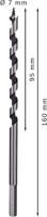 Bosch Accessoires Houtslangenboor, zeskant 7 x 100 x 160 mm, d 5,6 mm 1st - 2608585695 - thumbnail