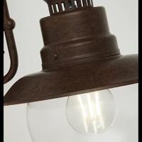 Searchlight Landelijke buitenlampStation brons bruin - 7652RU - thumbnail