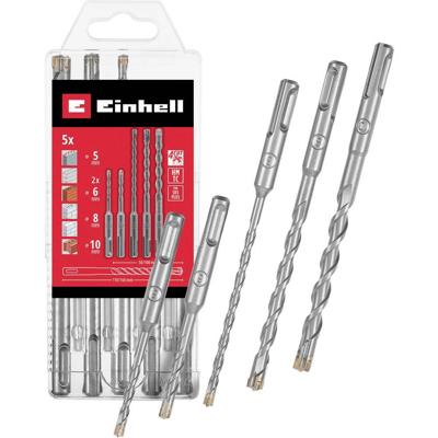 Einhell 265505 40CR-staal Beton-spiraalboren set 5-delig 5 mm, 6 mm, 8 mm, 10 mm SDS-Plus 1 set(s)