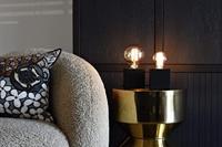 Lichtbron Globelamp Flex 12,5 cm Goud E27 - thumbnail