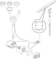 Pontec PondoSolar 250 Control solar fonteinpomp - thumbnail