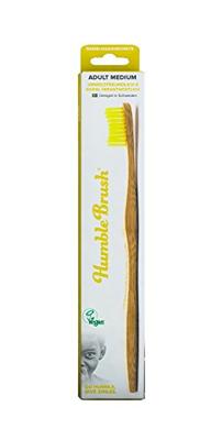 The Humble Co. Tandenborstel bamboe - medium - geel