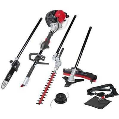 SCHEPPACH 52CC 4 in 1 benzine bosmaaier (bosmaaier, snoeischaar, heggenschaar, kantensnijder) - thumbnail