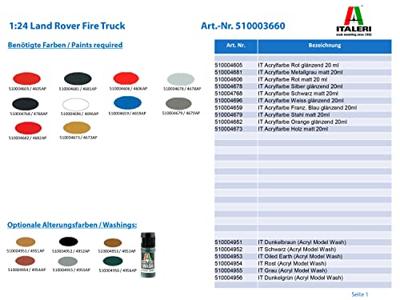 Italeri 1/24 Land Rover Firetruck